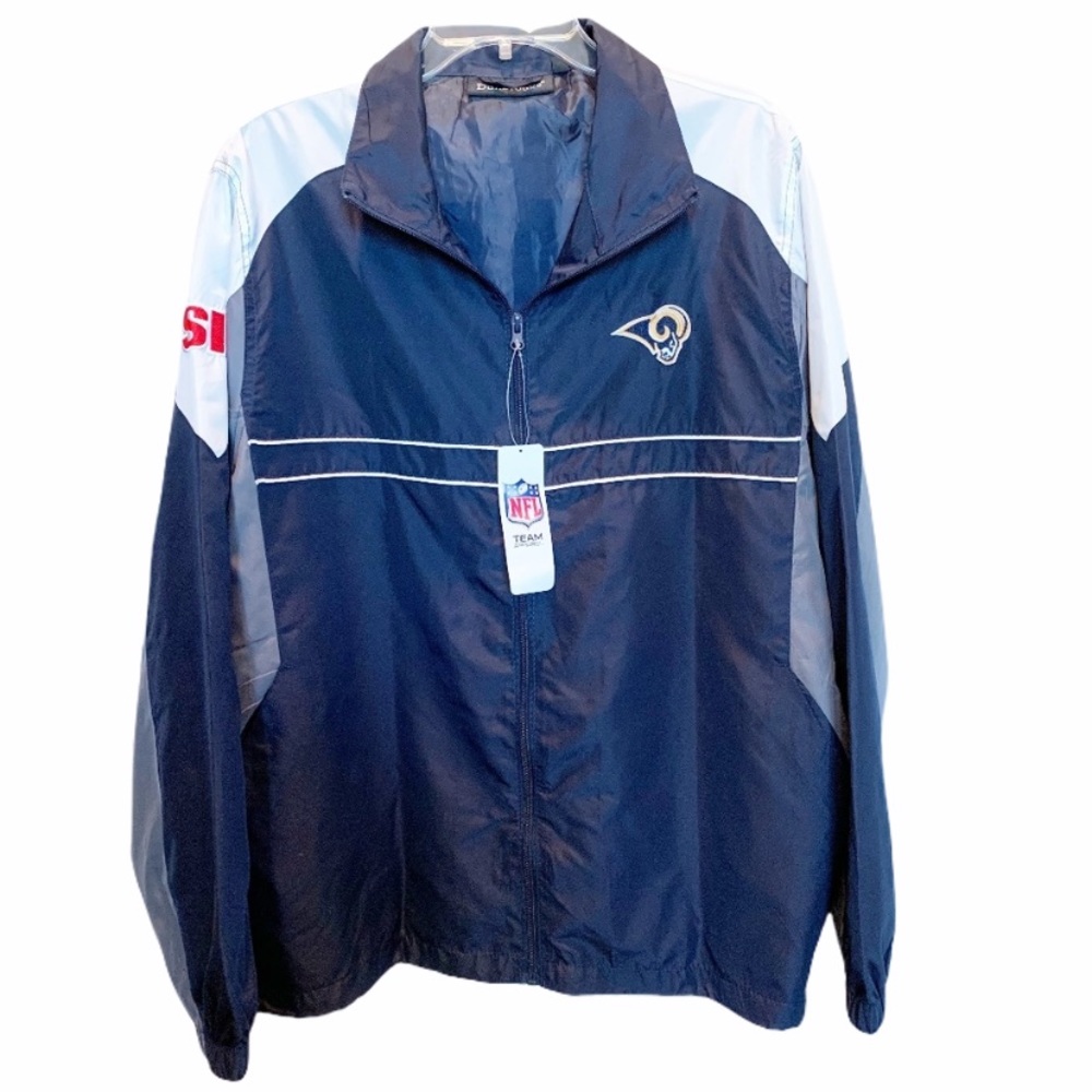 NFL Los Angeles Rams Team Apparel Windbreaker